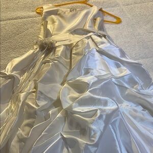 Elegant White Kids Dress